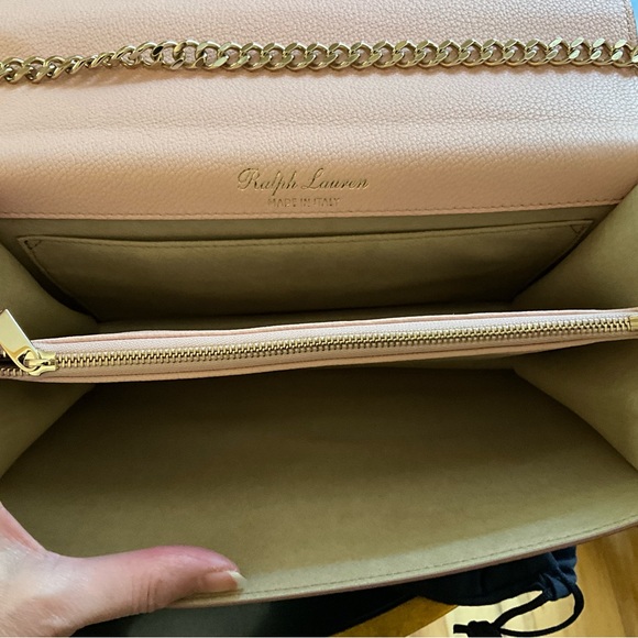Ralph Lauren Collection Pink Chain Shoulder Bag NWT - Picture 8 of 16